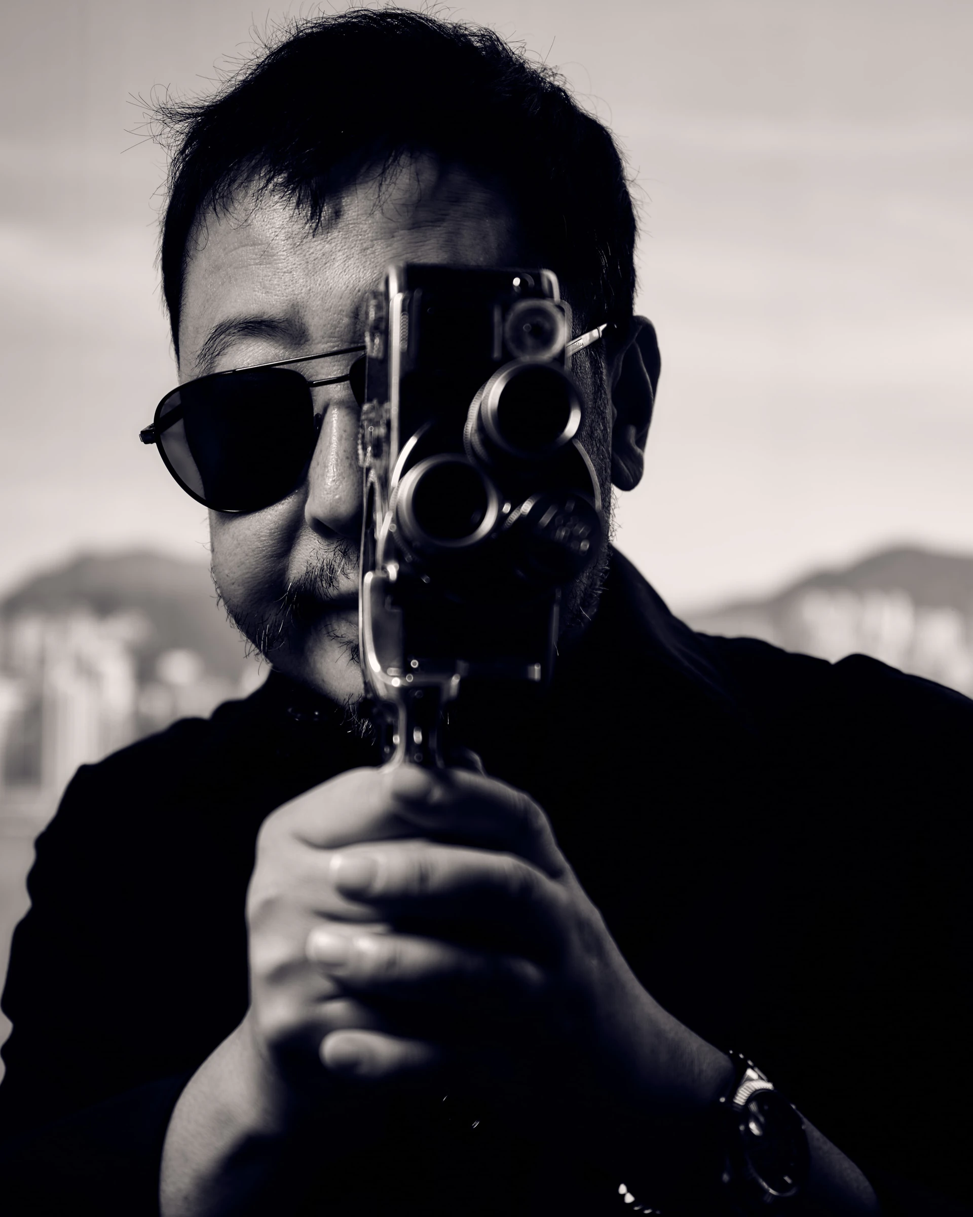 Jia Zhangke (賈樟柯) — portrait photography by Ivan Wong, photograph 1